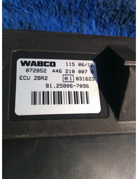 MAN WABCO ECU ZBR2 / 81.25806.7096. - ECU: picture 2 MAN WABCO ECU ZBR2 / 81.25806.7096. - ECU: picture 2