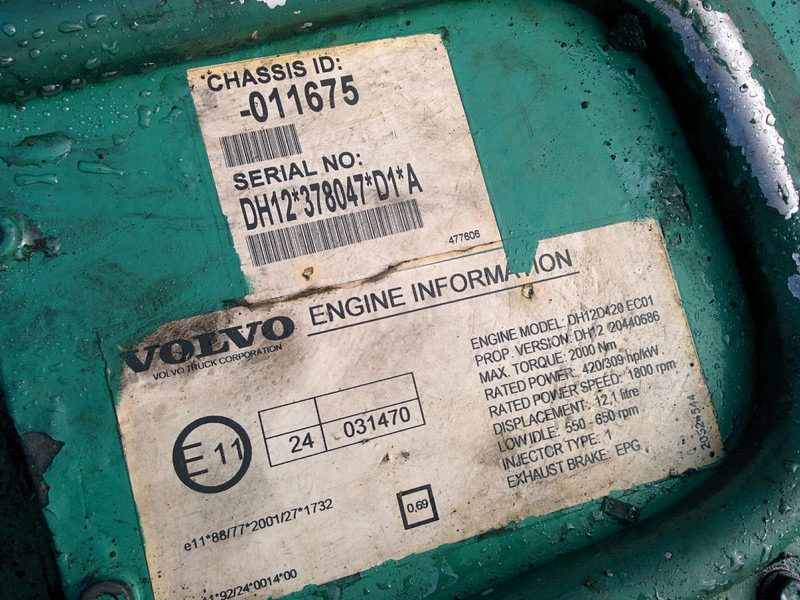 Volvo B12m - ECU: picture 1 Volvo B12m - ECU: picture 1