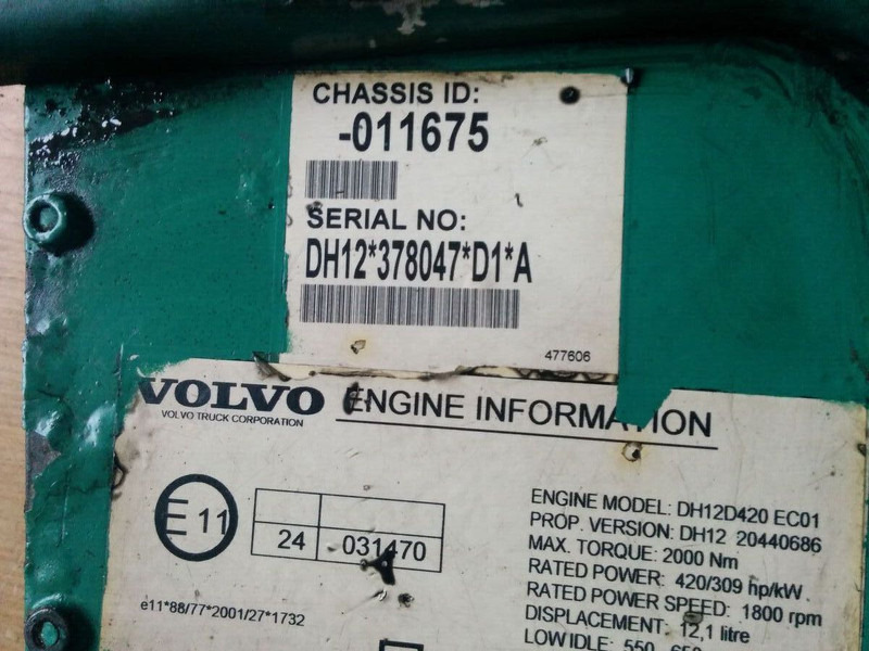 Volvo B12m - ECU: picture 5 Volvo B12m - ECU: picture 5