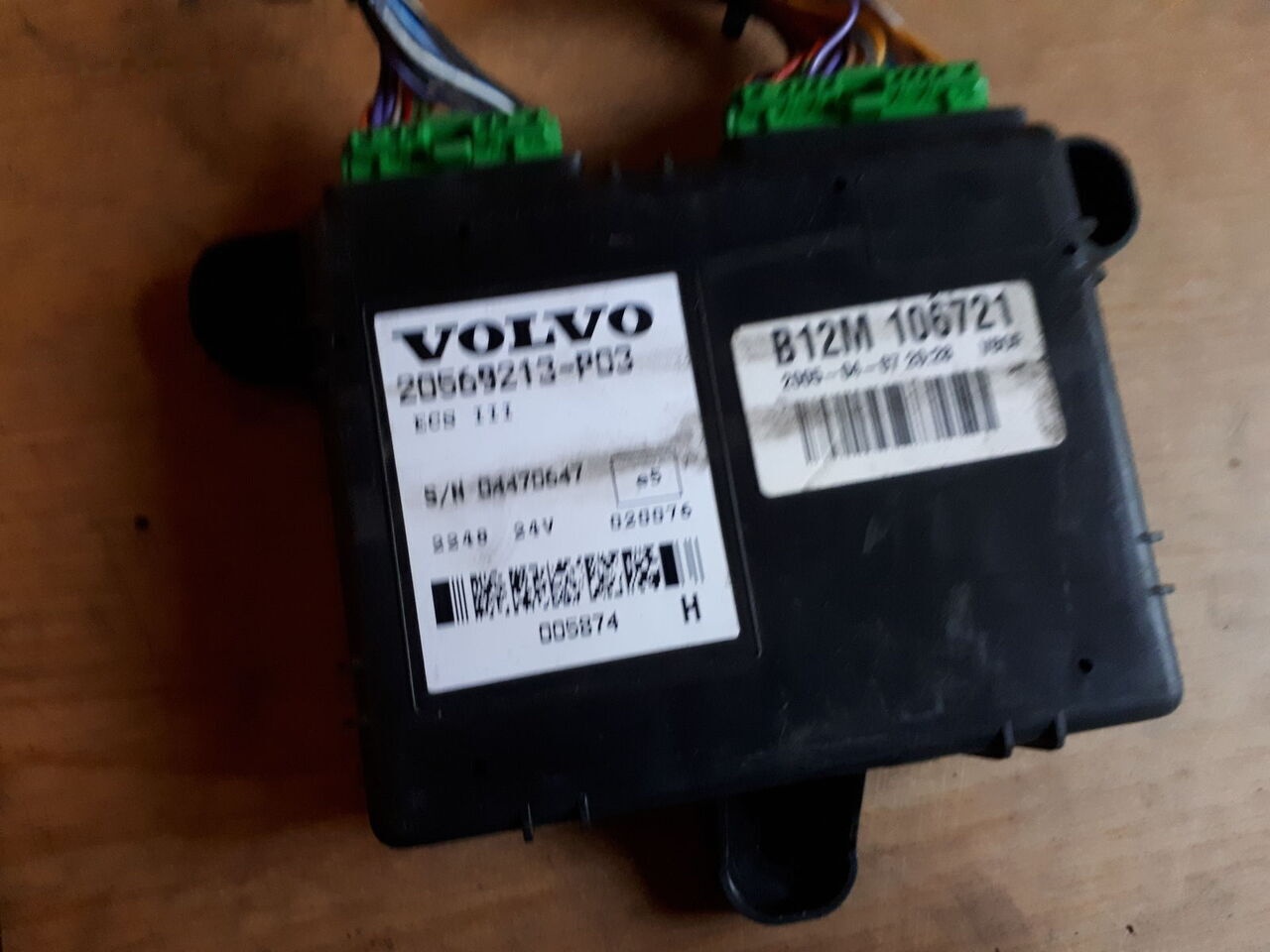 Volvo Siemts VDO 20514900-03 20569213-P03. 20744283-01. 20865208-02. Volvo B12 - ECU for Bus: picture 5 Volvo Siemts VDO 20514900-03 20569213-P03. 20744283-01. 20865208-02. Volvo B12 - ECU for Bus: picture 5