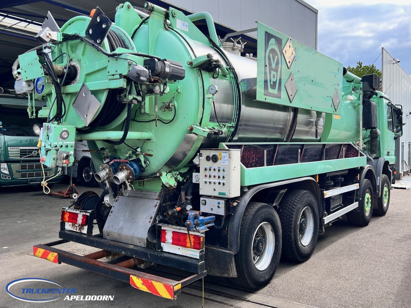 Mercedes-Benz Actros 4140 8x4, Steel springs, ADR, Inox - Vacuum truck: picture 2 Mercedes-Benz Actros 4140 8x4, Steel springs, ADR, Inox - Vacuum truck: picture 2