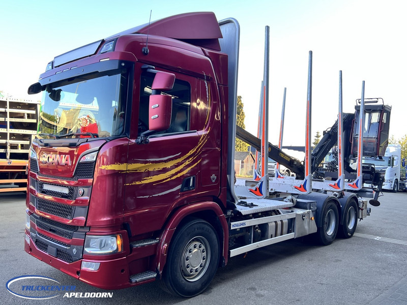 Scania R650 V8 NGS 6x4, Retarder, Jonsered ('18) - Logging truck, Crane truck: picture 3 Scania R650 V8 NGS 6x4, Retarder, Jonsered ('18) - Logging truck, Crane truck: picture 3
