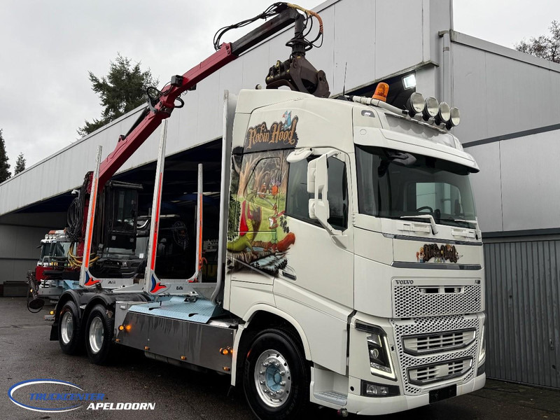 Volvo FH 750 Loglift, 6x4, Dynamic steering, Special painting - Logging truck, Crane truck: picture 1 Volvo FH 750 Loglift, 6x4, Dynamic steering, Special painting - Logging truck, Crane truck: picture 1