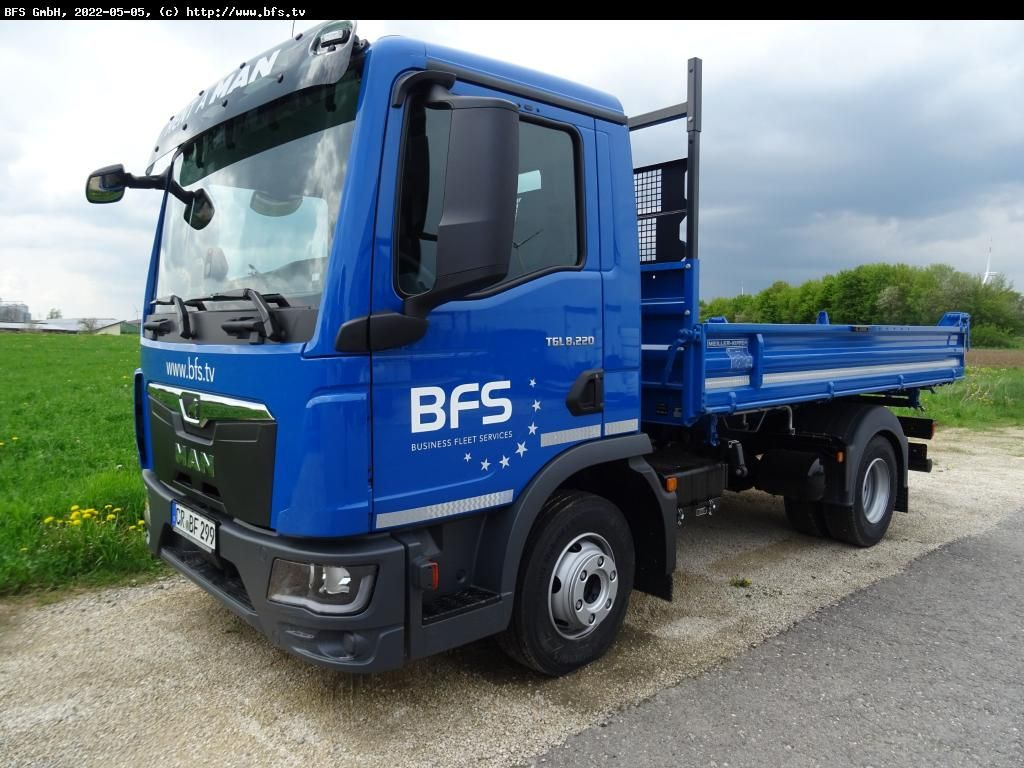 MAN TGL (TG3) 8.220 4x2 BB CH TG3, Automatik - Tipper van: picture 1 MAN TGL (TG3) 8.220 4x2 BB CH TG3, Automatik - Tipper van: picture 1