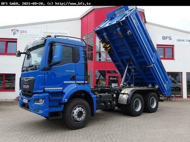MAN TGS (TG3) 33.470 6x4 BB 3-Achsen, 3-Seiten Meill - Tipper: picture 2 MAN TGS (TG3) 33.470 6x4 BB 3-Achsen, 3-Seiten Meill - Tipper: picture 2