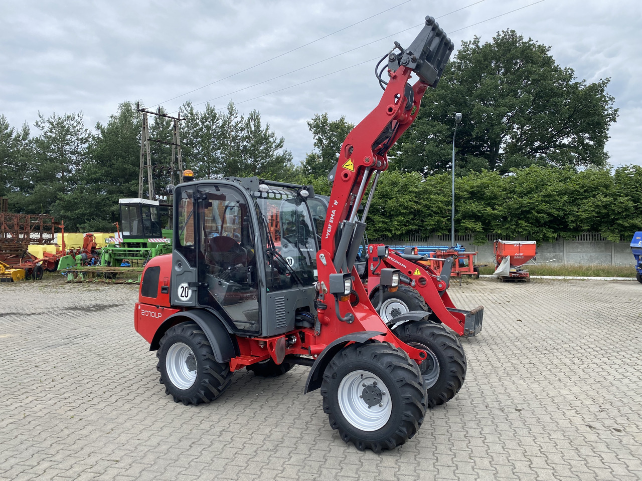 Weidemann 2070 cx LP - Wheel loader: picture 2 Weidemann 2070 cx LP - Wheel loader: picture 2