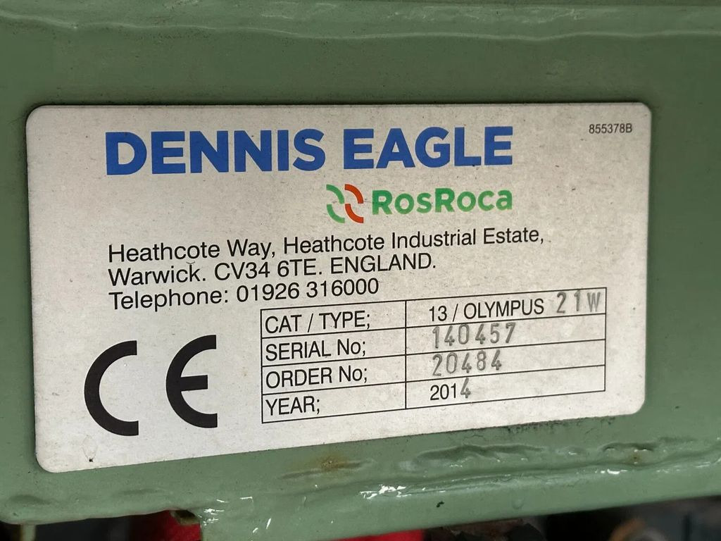 Garbage truck DAF CF 290 DAF CF 290 6X2 DENNIS EAGLE EURO 6 + WEIG: picture 6