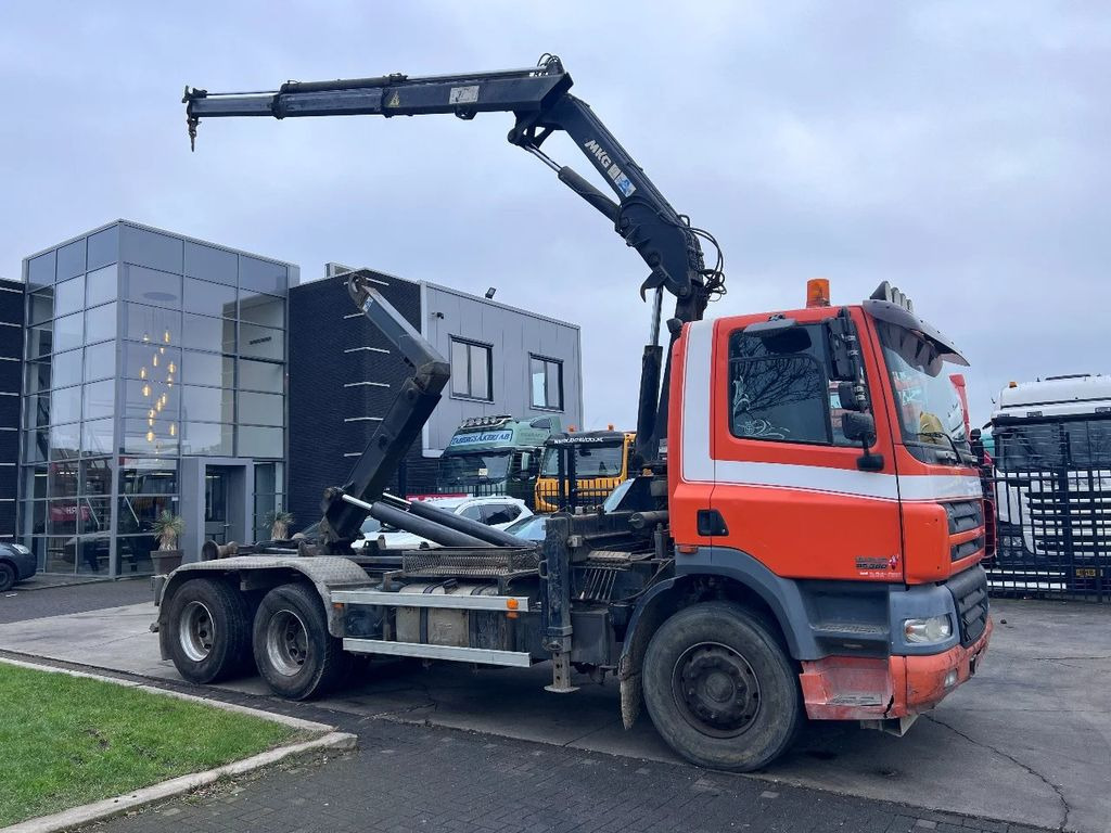 DAF CF 85.380 6X2 + MKG 141 A2 CRANE + 20 TON HOOKLI - Hook lift truck, Crane truck: picture 3 DAF CF 85.380 6X2 + MKG 141 A2 CRANE + 20 TON HOOKLI - Hook lift truck, Crane truck: picture 3