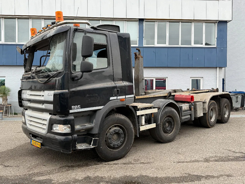 DAF CF 85.460 8X4 EURO 5 - FULL STEEL SUSP. - MANUAL GEAR - BIG AXLES + VDL HOOKLIFT - Hook lift truck: picture 1 DAF CF 85.460 8X4 EURO 5 - FULL STEEL SUSP. - MANUAL GEAR - BIG AXLES + VDL HOOKLIFT - Hook lift truck: picture 1