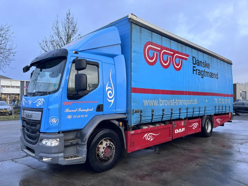 DAF LF 250 4X2 EURO 6 418.609KM BOX 8.5M ZEPRO LOAD LIFT - Curtain side truck: picture 1 DAF LF 250 4X2 EURO 6 418.609KM BOX 8.5M ZEPRO LOAD LIFT - Curtain side truck: picture 1