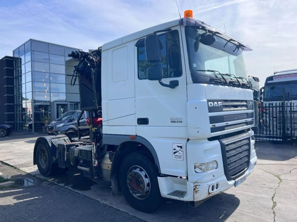 Crane truck, Tractor truck DAF XF 105.410 4X2 EURO 5 MANUAL + PALFINGER PK16000: picture 11