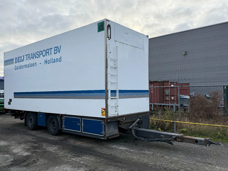 DRACO MZS 218 + FRIGOBLOCK + DHOLLANDIA LIFT - Refrigerator trailer: picture 1 DRACO MZS 218 + FRIGOBLOCK + DHOLLANDIA LIFT - Refrigerator trailer: picture 1