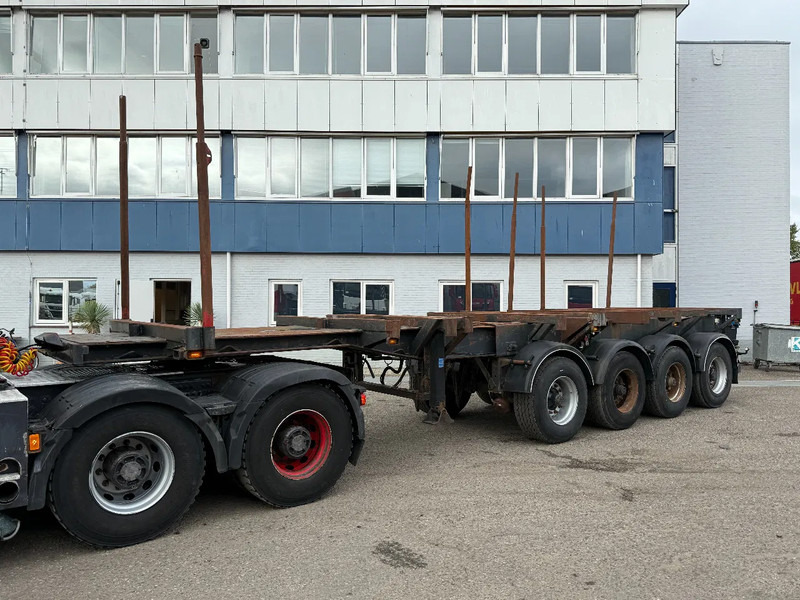 KEL-BERG 4 AXLE - BPW - EXTENDABLE - HOLZ/WOOD/HOUT - Log semi-trailer: picture 1 KEL-BERG 4 AXLE - BPW - EXTENDABLE - HOLZ/WOOD/HOUT - Log semi-trailer: picture 1