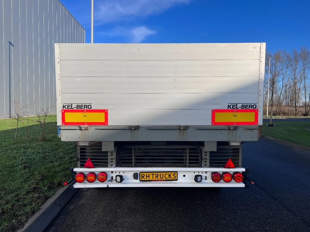 Kel-Berg 3 AXLE - OPEN BOX 7,55 METER + LIFTING AXLE - Dropside/ Flatbed trailer: picture 4 Kel-Berg 3 AXLE - OPEN BOX 7,55 METER + LIFTING AXLE - Dropside/ Flatbed trailer: picture 4