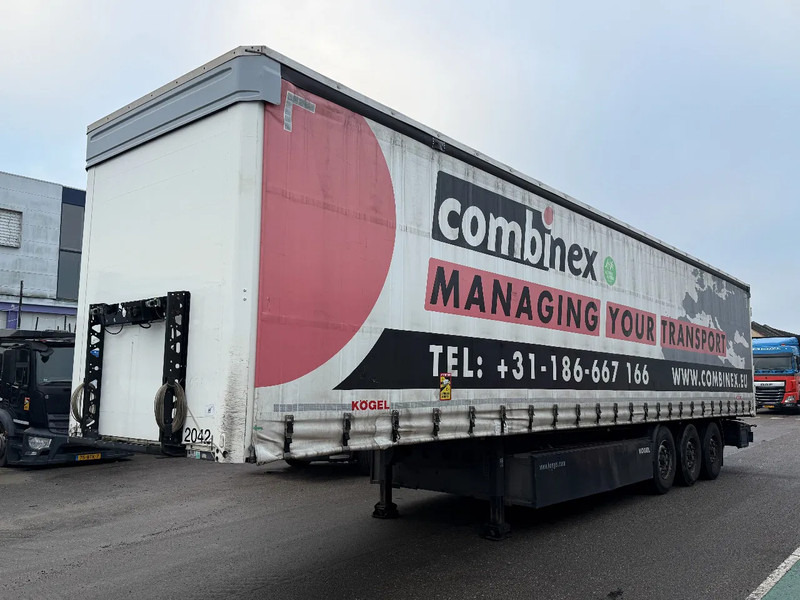 Kögel S24-1 / 3 AXLE / BPW / DISC BRAKES + SLIDING ROOF - Curtainsider semi-trailer: picture 1 Kögel S24-1 / 3 AXLE / BPW / DISC BRAKES + SLIDING ROOF - Curtainsider semi-trailer: picture 1