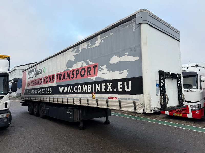 Kögel S24-1 / 3 AXLE / BPW / DISC BRAKES + SLIDING ROOF - Curtainsider semi-trailer: picture 3 Kögel S24-1 / 3 AXLE / BPW / DISC BRAKES + SLIDING ROOF - Curtainsider semi-trailer: picture 3