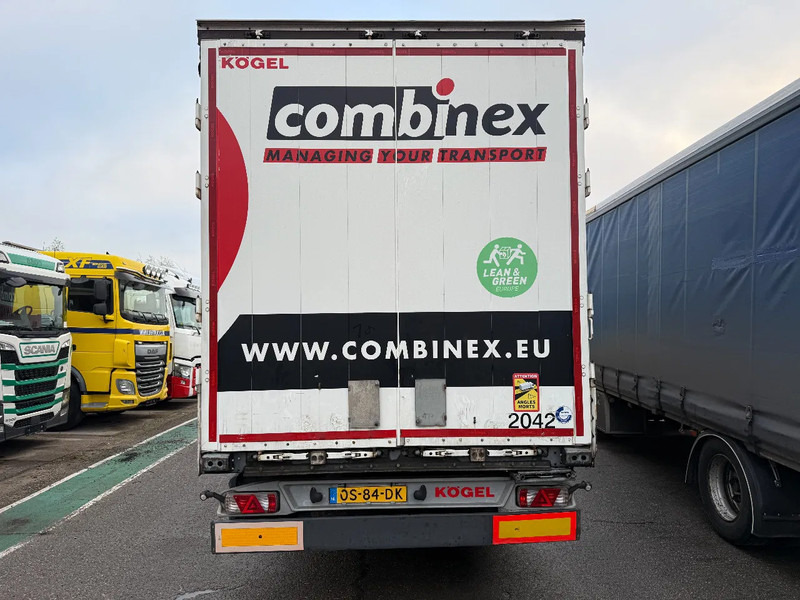 Kögel S24-1 / 3 AXLE / BPW / DISC BRAKES + SLIDING ROOF - Curtainsider semi-trailer: picture 5 Kögel S24-1 / 3 AXLE / BPW / DISC BRAKES + SLIDING ROOF - Curtainsider semi-trailer: picture 5