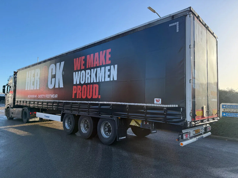 Krone SD - 3 AXLE + ALU BORDEN + SLIDING ROOF - Curtainsider semi-trailer: picture 5 Krone SD - 3 AXLE + ALU BORDEN + SLIDING ROOF - Curtainsider semi-trailer: picture 5