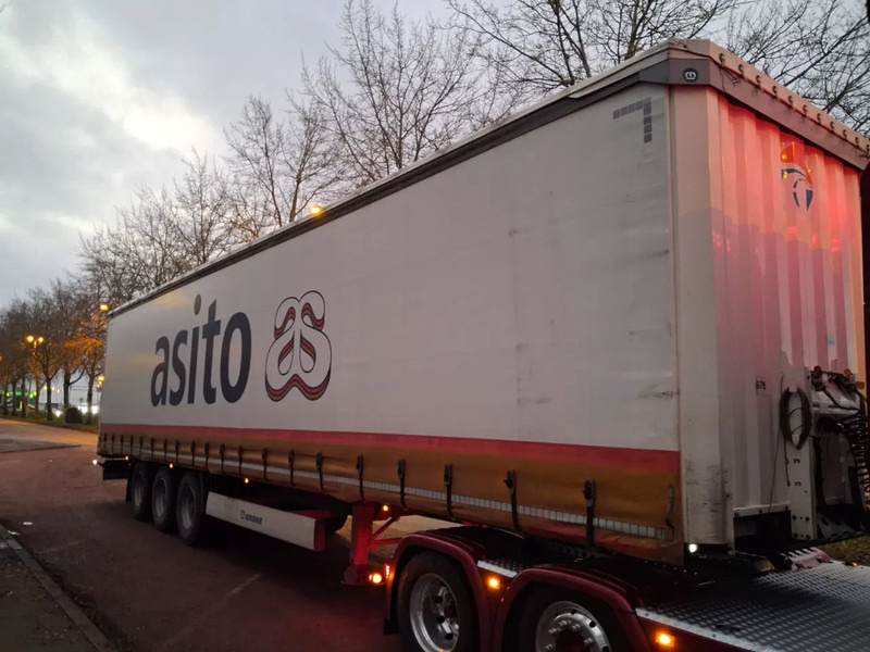 Krone SD - 3 AXLE + ALU BORDEN + SLIDING ROOF - Curtainsider semi-trailer: picture 2 Krone SD - 3 AXLE + ALU BORDEN + SLIDING ROOF - Curtainsider semi-trailer: picture 2