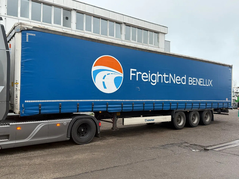 Krone SD - 3 AXLE + ALU BORDEN + SLIDING ROOF - Curtainsider semi-trailer: picture 1 Krone SD - 3 AXLE + ALU BORDEN + SLIDING ROOF - Curtainsider semi-trailer: picture 1