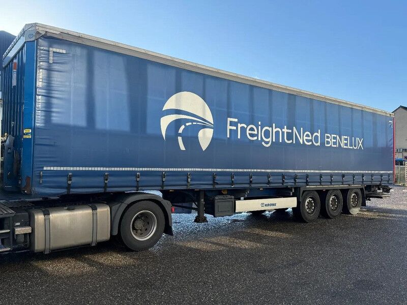 Krone SD 3 AXLE + SLIDING ROOF + DHOLLANDIA LIFT - Curtainsider semi-trailer: picture 1 Krone SD 3 AXLE + SLIDING ROOF + DHOLLANDIA LIFT - Curtainsider semi-trailer: picture 1