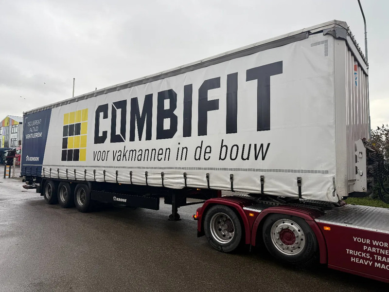 Krone SD, ZIJBORDEN, ONDERVOUW LAADKLEP 2000KG, APK 01-08-2026 - Curtainsider semi-trailer: picture 2 Krone SD, ZIJBORDEN, ONDERVOUW LAADKLEP 2000KG, APK 01-08-2026 - Curtainsider semi-trailer: picture 2