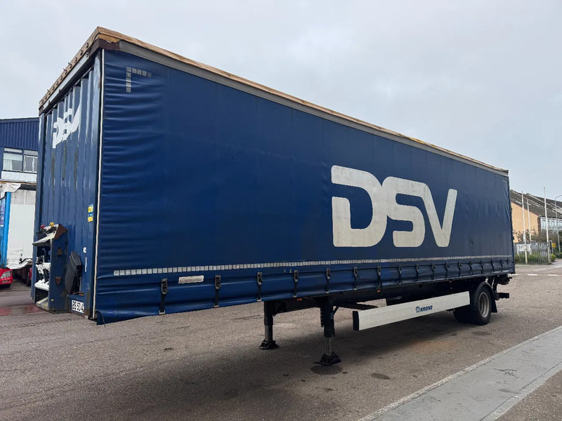 Krone SE 1 AXLE CITY BÄR LOAD LIFT STEERING AXLE - Curtainsider semi-trailer: picture 1 Krone SE 1 AXLE CITY BÄR LOAD LIFT STEERING AXLE - Curtainsider semi-trailer: picture 1