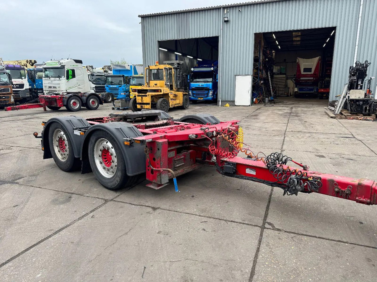 Krone ZZ 2X SAF AXLE UITSCHUIFBARE AANSLUITING - Dolly trailer: picture 1 Krone ZZ 2X SAF AXLE UITSCHUIFBARE AANSLUITING - Dolly trailer: picture 1