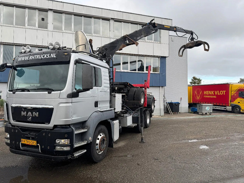 MAN TGS 33.480 6X4 + HIAB 251S.82 + TRAILER 2 AXLE KRAEMER - Crane truck: picture 3 MAN TGS 33.480 6X4 + HIAB 251S.82 + TRAILER 2 AXLE KRAEMER - Crane truck: picture 3