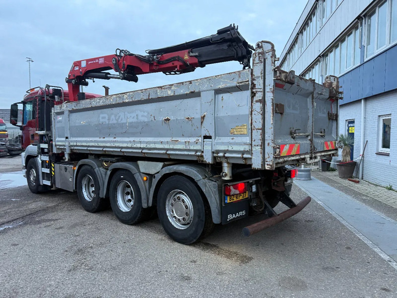 Tipper, Crane truck MAN TGS 35.480 8X4 + HMF 2420-K3 REMOTE + TIPPER: picture 13 Tipper, Crane truck MAN TGS 35.480 8X4 + HMF 2420-K3 REMOTE + TIPPER: picture 13