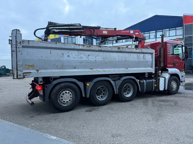 Tipper, Crane truck MAN TGS 35.480 8X4 + HMF 2420-K3 REMOTE + TIPPER: picture 11 Tipper, Crane truck MAN TGS 35.480 8X4 + HMF 2420-K3 REMOTE + TIPPER: picture 11