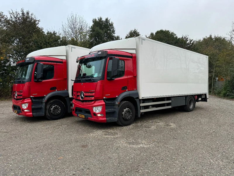 Mercedes-Benz Antos 1927 4X2 4 UNITS EURO 6 DHOLLANDIA LIFT - Box truck: picture 1 Mercedes-Benz Antos 1927 4X2 4 UNITS EURO 6 DHOLLANDIA LIFT - Box truck: picture 1