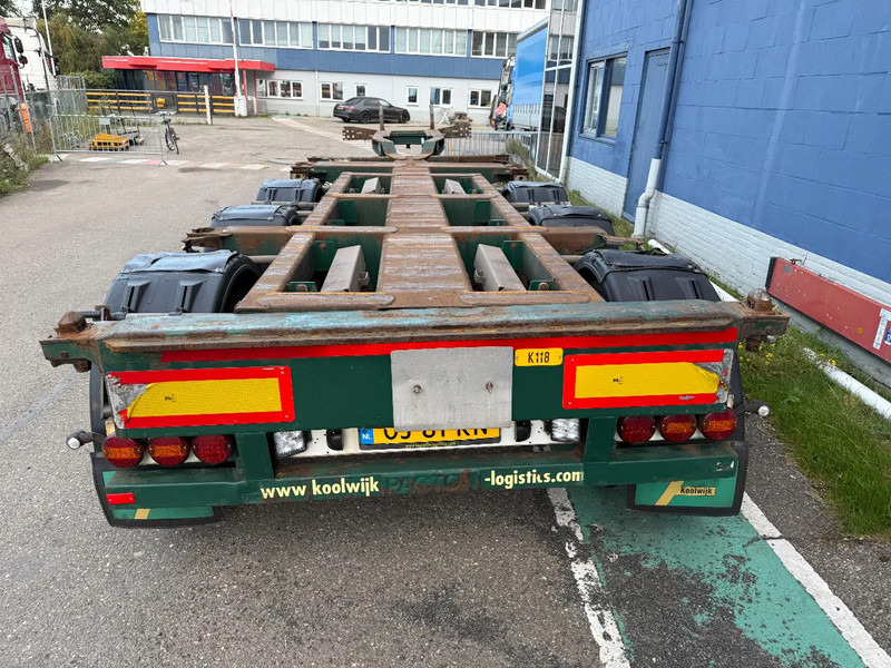 Pacton MULTICHASSIS - 3x EXTENDABLE! - Container transporter/ Swap body semi-trailer: picture 5 Pacton MULTICHASSIS - 3x EXTENDABLE! - Container transporter/ Swap body semi-trailer: picture 5