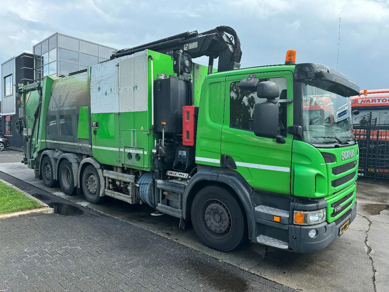 Scania P360 8X2 - HIAB 211BW-3 + FAUN VARIOPRESS - ONLY 198.135 KM - Crane truck: picture 5 Scania P360 8X2 - HIAB 211BW-3 + FAUN VARIOPRESS - ONLY 198.135 KM - Crane truck: picture 5