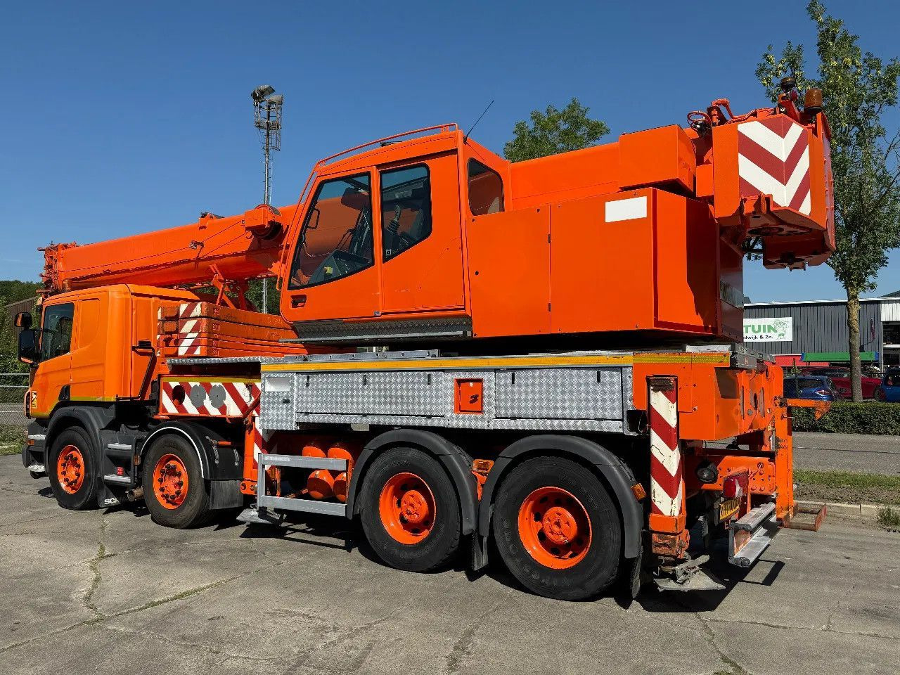 Scania P380 8X4 + FAUN HK40 + FLYJIB + BALLASTBL. 6,9 T - Crane truck: picture 4 Scania P380 8X4 + FAUN HK40 + FLYJIB + BALLASTBL. 6,9 T - Crane truck: picture 4