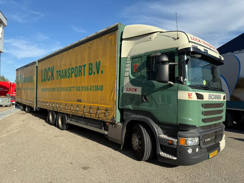 Scania R450 6X2 + DRACO AANHANGER 2010 TUV TILL 17-08-2026 - Curtain side truck: picture 4 Scania R450 6X2 + DRACO AANHANGER 2010 TUV TILL 17-08-2026 - Curtain side truck: picture 4