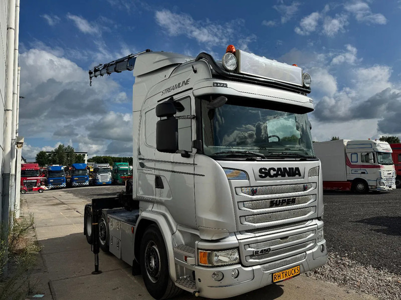Scania R450 6X2 HMF 2120 K5 + REMOTE CONTROL - Crane truck: picture 2 Scania R450 6X2 HMF 2120 K5 + REMOTE CONTROL - Crane truck: picture 2
