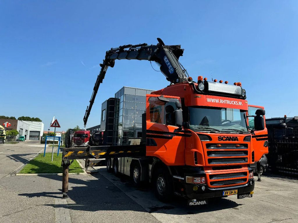 Scania R560 V8 8X2 + EFFER CRANE 1550 6S + FLYJIP 6XHYD - Crane truck: picture 3 Scania R560 V8 8X2 + EFFER CRANE 1550 6S + FLYJIP 6XHYD - Crane truck: picture 3