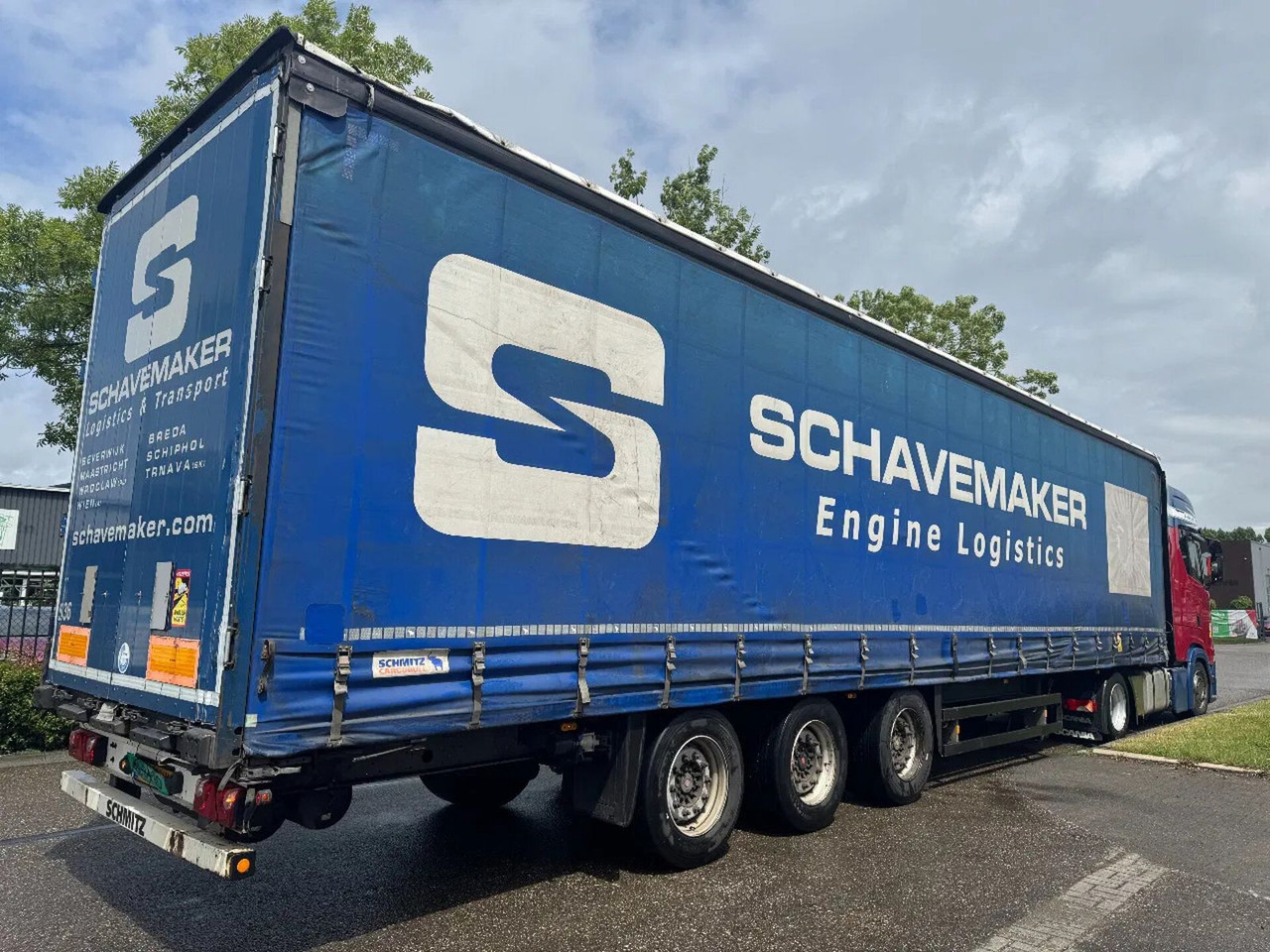 Schmitz Cargobull SCS 24/L - 3 AXLE MEGA SAF + SLIDING ROOF - Curtainsider semi-trailer: picture 2 Schmitz Cargobull SCS 24/L - 3 AXLE MEGA SAF + SLIDING ROOF - Curtainsider semi-trailer: picture 2