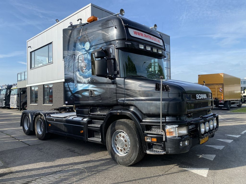 Scania T164-580 V8 6X2 + RETARDER + KIEPHYDRAULIEK - EURO 3 - MANUAL GEAR - Tractor truck: picture 1 Scania T164-580 V8 6X2 + RETARDER + KIEPHYDRAULIEK - EURO 3 - MANUAL GEAR - Tractor truck: picture 1