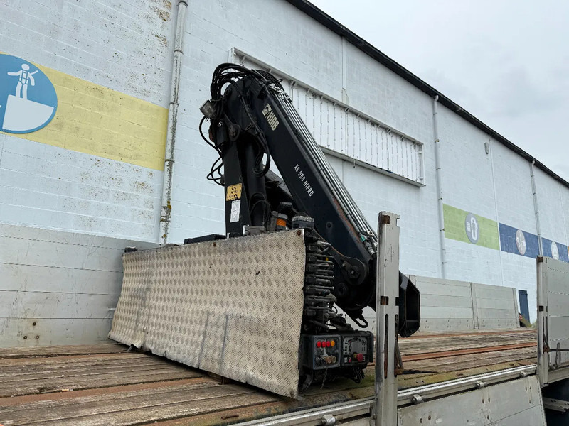 Van Hool VHLO-205 AN, HIAB 099E-1HIPRO - Dropside/ Flatbed semi-trailer: picture 3 Van Hool VHLO-205 AN, HIAB 099E-1HIPRO - Dropside/ Flatbed semi-trailer: picture 3