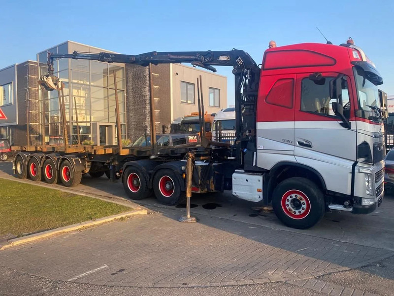 Volvo FH 540 6X4 EURO 6 + EPSILON S260Z96 + TRAILER 4 AXLE DOLL - Logging truck, Crane truck: picture 2 Volvo FH 540 6X4 EURO 6 + EPSILON S260Z96 + TRAILER 4 AXLE DOLL - Logging truck, Crane truck: picture 2