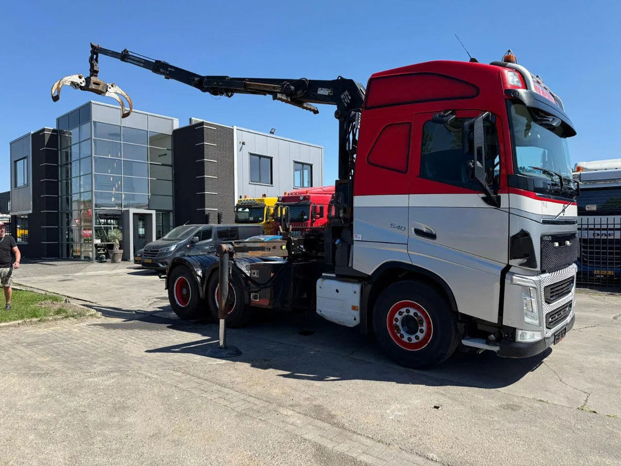 Volvo FH 540 6X4 - EURO 6 + PALFINGER EPSILON S260Z96 - Crane truck: picture 4 Volvo FH 540 6X4 - EURO 6 + PALFINGER EPSILON S260Z96 - Crane truck: picture 4