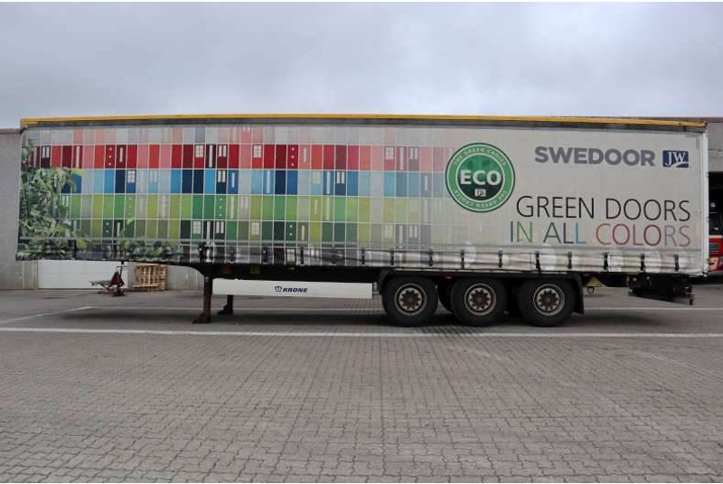 Krone 34 pl. Nye gardiner - Curtainsider semi-trailer: picture 5 Krone 34 pl. Nye gardiner - Curtainsider semi-trailer: picture 5