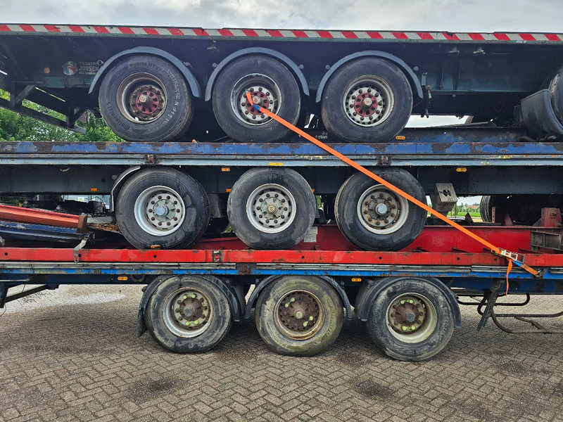 Dropside/ Flatbed semi-trailer Groenewegen BPW - DRUM: picture 9