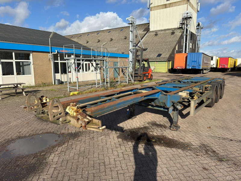 Van Hool 3B2018 - 45FT HC - 40FT HC - 2x 20FT HC - Chassis semi-trailer: picture 1 Van Hool 3B2018 - 45FT HC - 40FT HC - 2x 20FT HC - Chassis semi-trailer: picture 1