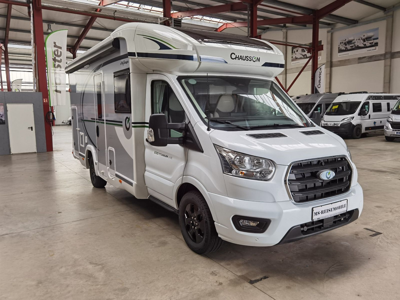 Semi-integrated motorhome Chausson 630 TITANIUM / - 2026 - / EINZEL.- HUBBETTEN: picture 8 Semi-integrated motorhome Chausson 630 TITANIUM / - 2026 - / EINZEL.- HUBBETTEN: picture 8