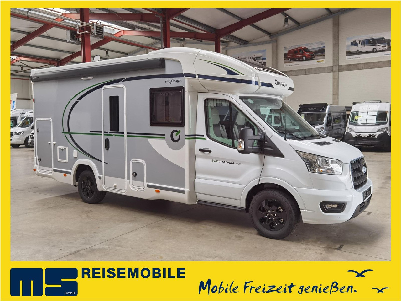 Chausson 630 TITANIUM / - 2026 - / EINZEL.- HUBBETTEN - Semi-integrated motorhome: picture 1 Chausson 630 TITANIUM / - 2026 - / EINZEL.- HUBBETTEN - Semi-integrated motorhome: picture 1