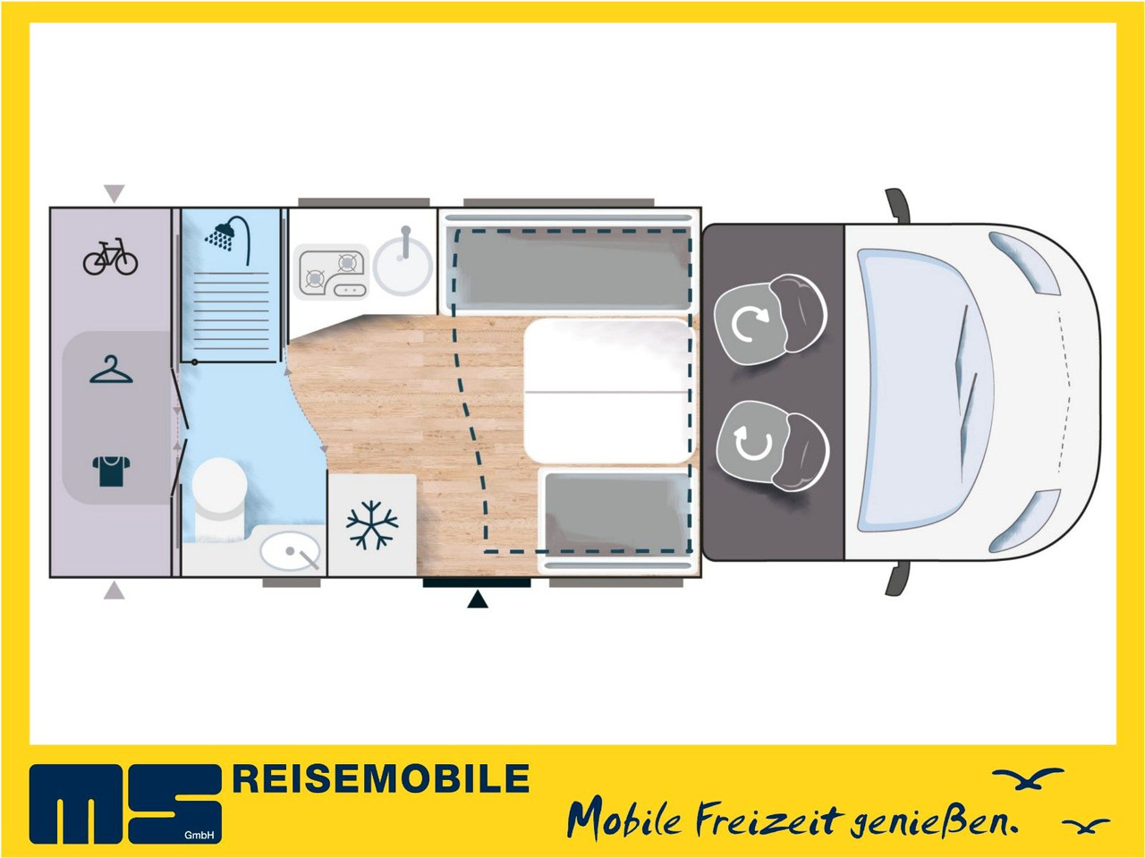 Chausson 650 FIRST LINE /-2025-/ARCTIC-PAKET/ XXL-HUBBETT - Semi-integrated motorhome: picture 2 Chausson 650 FIRST LINE /-2025-/ARCTIC-PAKET/ XXL-HUBBETT - Semi-integrated motorhome: picture 2
