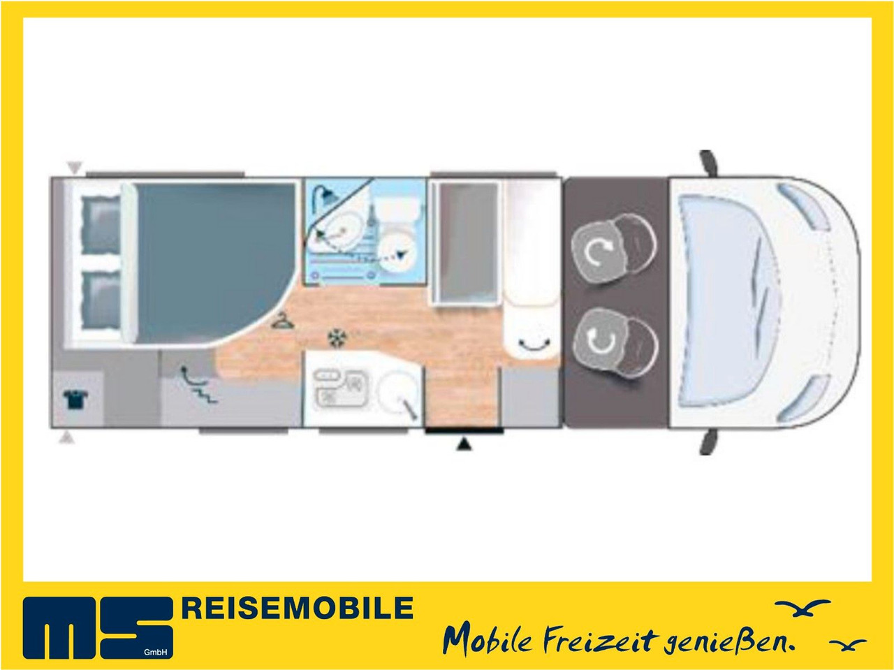 Chausson S 695 SPORT LINE /-2025- /165PS-697/ SEITENBETT - Semi-integrated motorhome: picture 2 Chausson S 695 SPORT LINE /-2025- /165PS-697/ SEITENBETT - Semi-integrated motorhome: picture 2